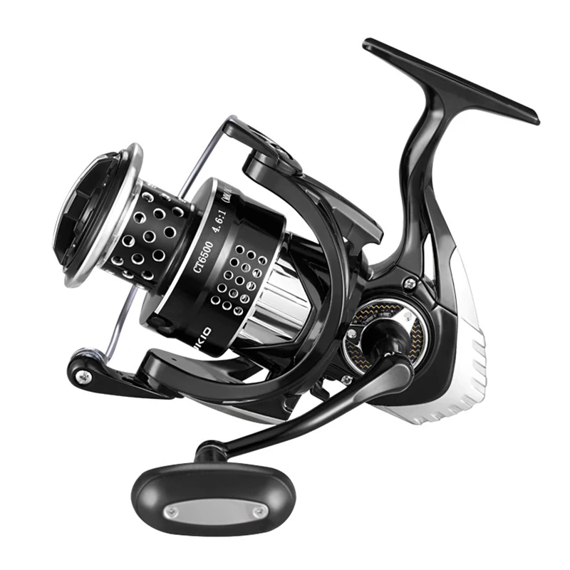 

Spinning Fishing Reels Smooth Powerful Baitcast Tackle Accessories for Saltwate Fresh Water