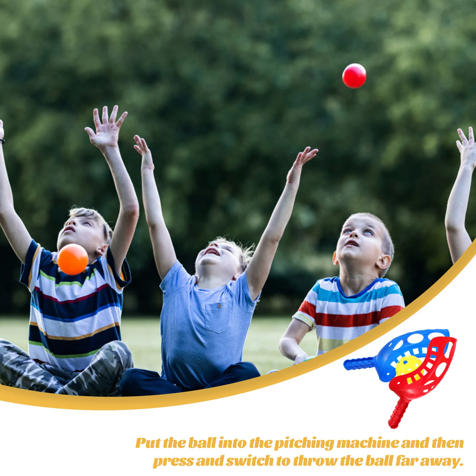 TOYMYTOY Scoop Ball Game Toss &amp Catch Set Спортивная пляжная игра на открытом воздухе для детей