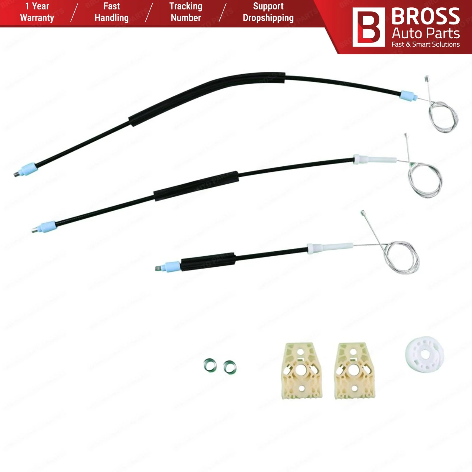 Запчасти для автомобилей Bross BWR810 электрический стеклоподъемник комплект ремонта