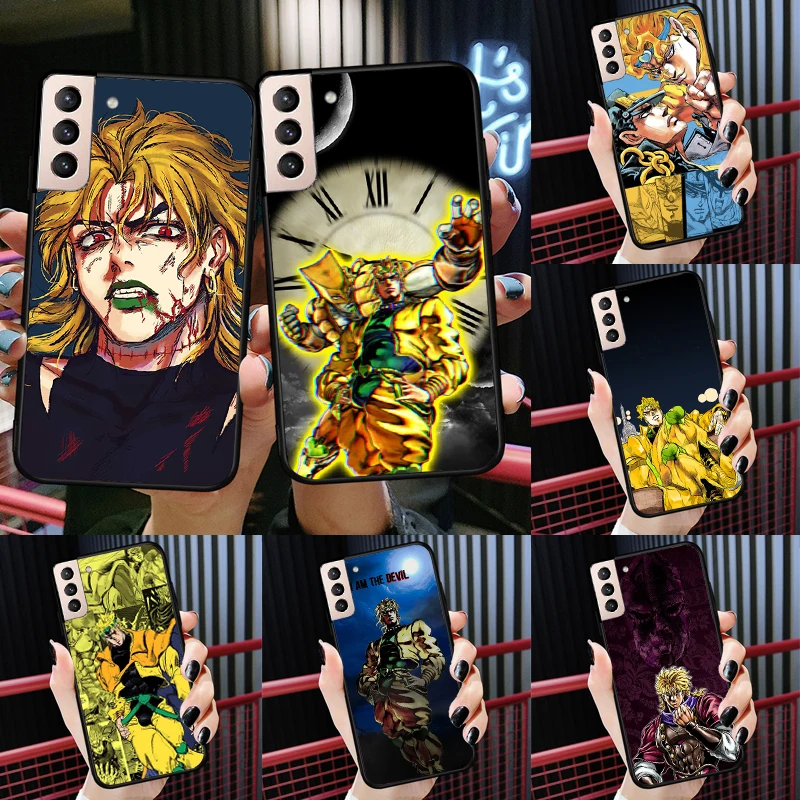 

Anime JOJO Dio Brando Cover For Samsung Galaxy J4 J6 Plus A6 A8 A7 A9 J8 2018 A3 A5 J1 J3 J7 J5 2016 2017 Case