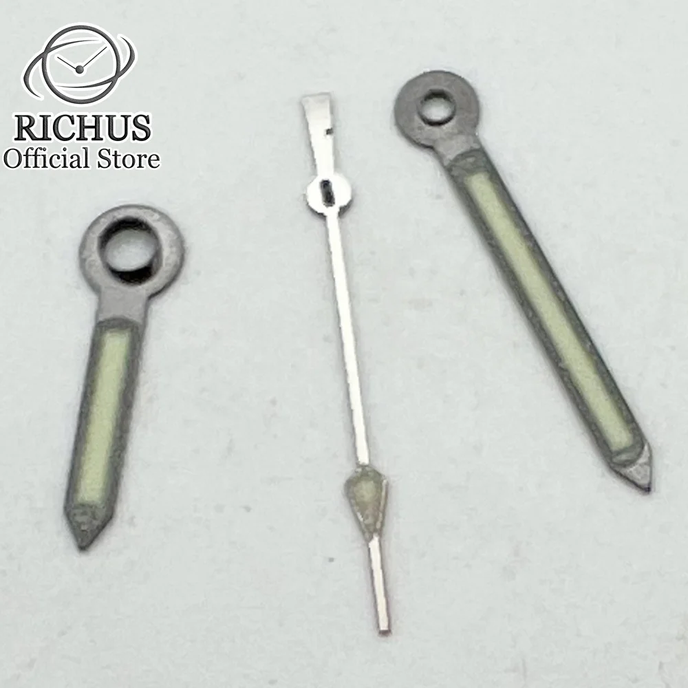 Зеленые светящиеся стрелки для часов NH35 NH36 NH35A NH36A автоматические