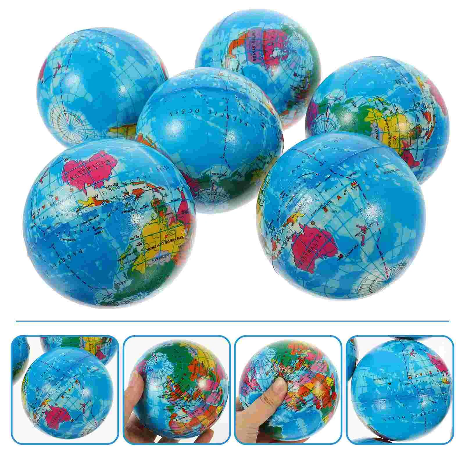 

6Pcs Decorative Kids Balls Fidget Lovely Fidget for Adults Kids Decorate Playing