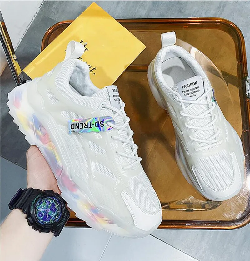 

Spring Autumn sneaker Hot trend men's casual sneakers mesh low-top shoes shoes breathable casual men's shoes