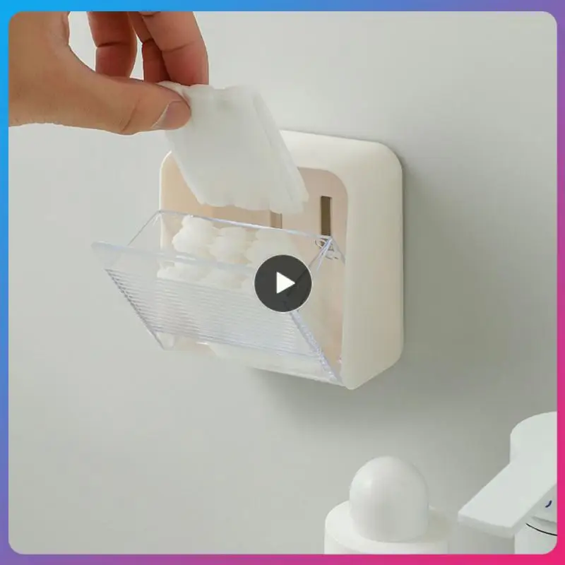 

Storage Caniste New Adhesive Large Capacity Organizer Box Wall Organizer Kitchen Accessories Tools Portable Storage Container