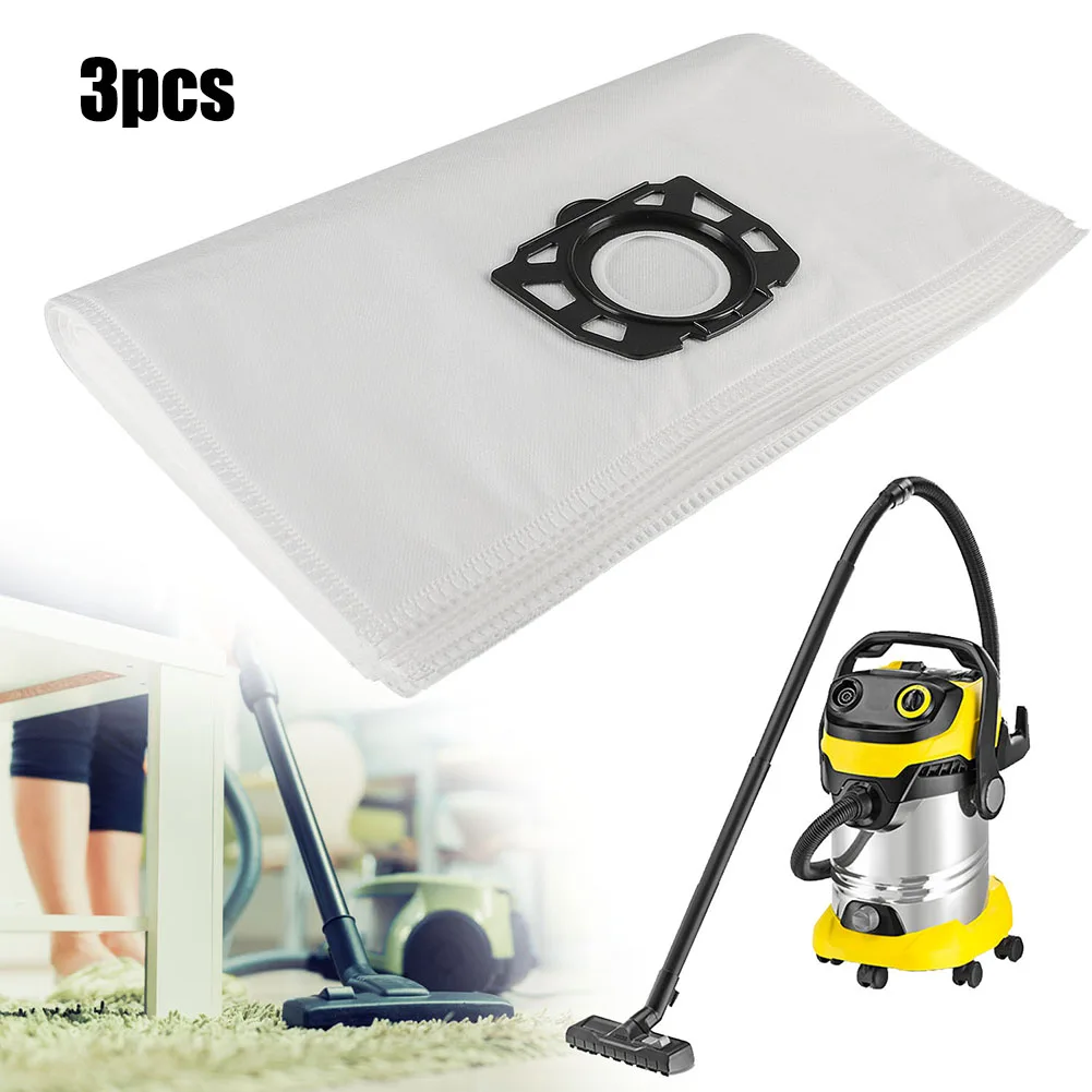 

3pcs Filter Dust Bags For Karcher MV4 MV5 MV6 WD4 WD5 WD6 Premium MV4 MV5 Robotic Vacuum Cleaner Filter Bag 2.863-005.0 Part