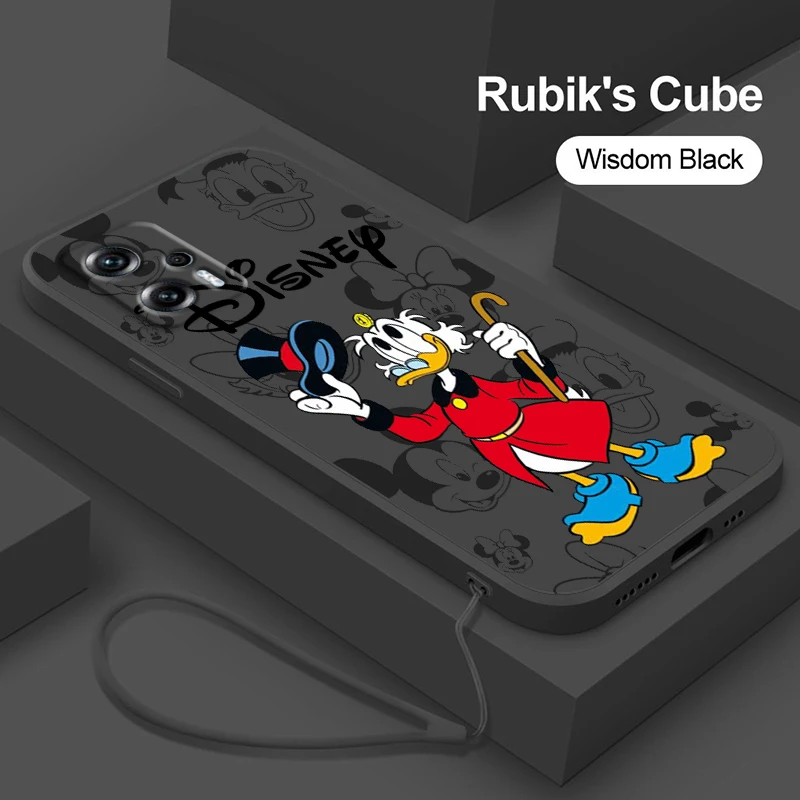 

Liquid Rope Phone Case For Xiaomi Redmi Note 12 11 11T 10 10S 9 9S 9T 8 8T Pro 4G 5G Cover Scrooge McDuck Cool Cover Shell Capa