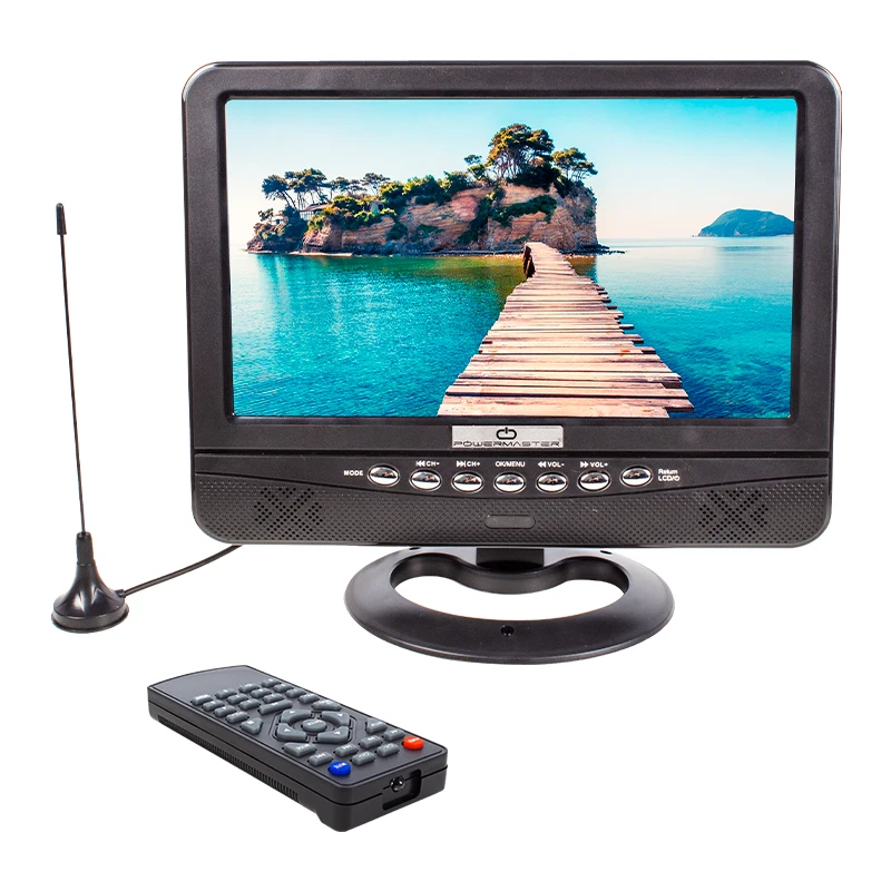 POWERMASTER PM-4654 9 5 TFT LCD USB/SD Аналоговый ТВ-тюнер портативный ТВ-монитор - купить по