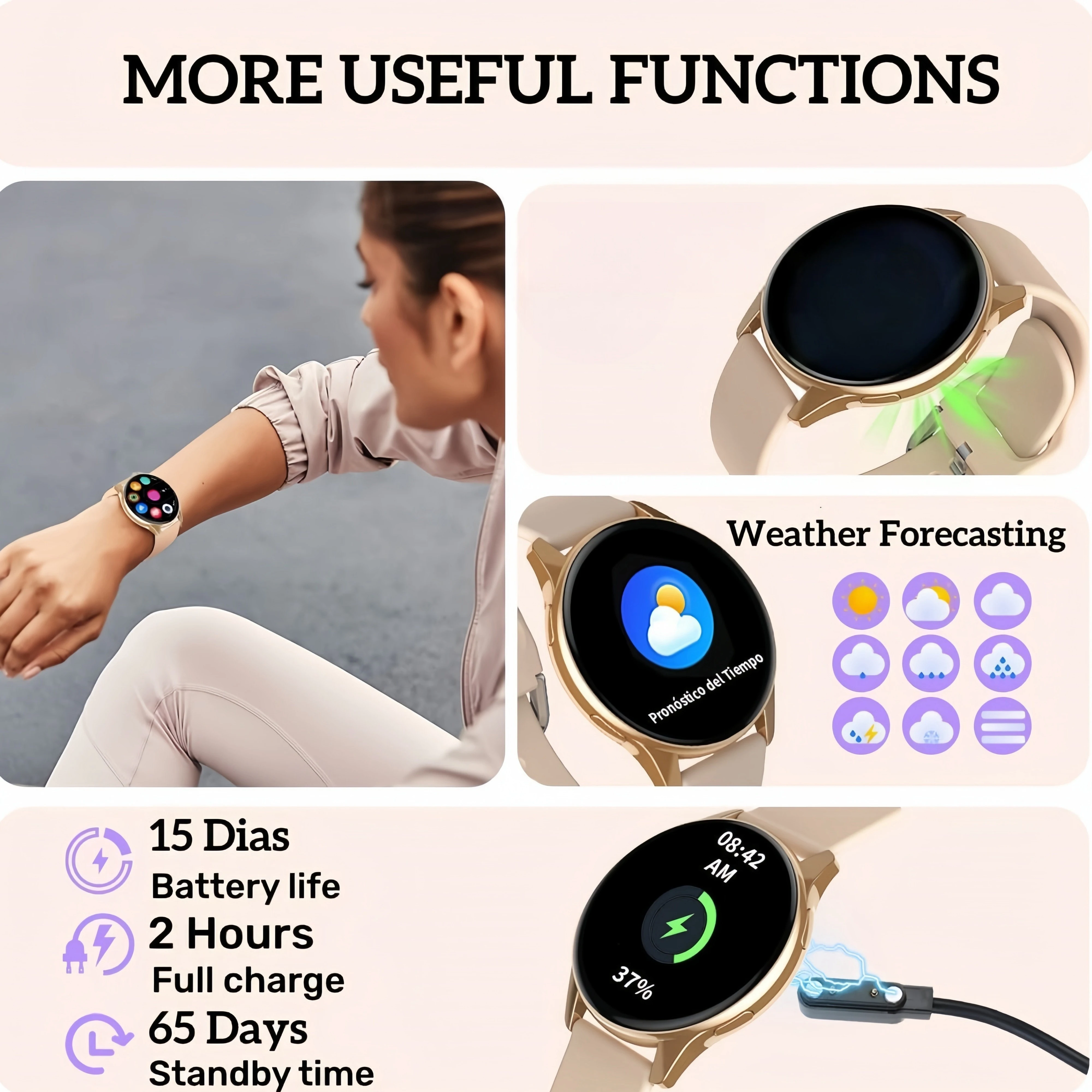 Умные часы T2 Pro для мужчин и женщин с HD-дисплеем мультиспортивные режимы