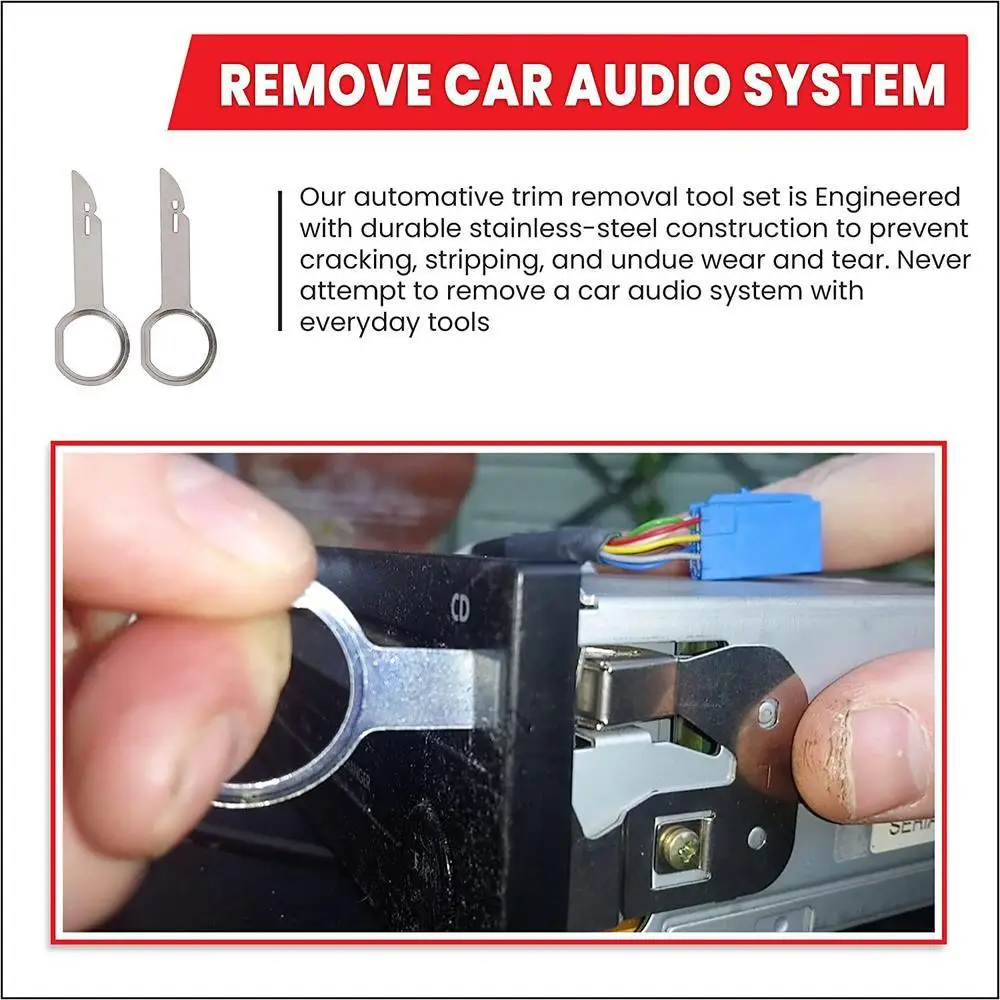 Рисунок 3 - Набор инструментов для снятия автомобильного радио