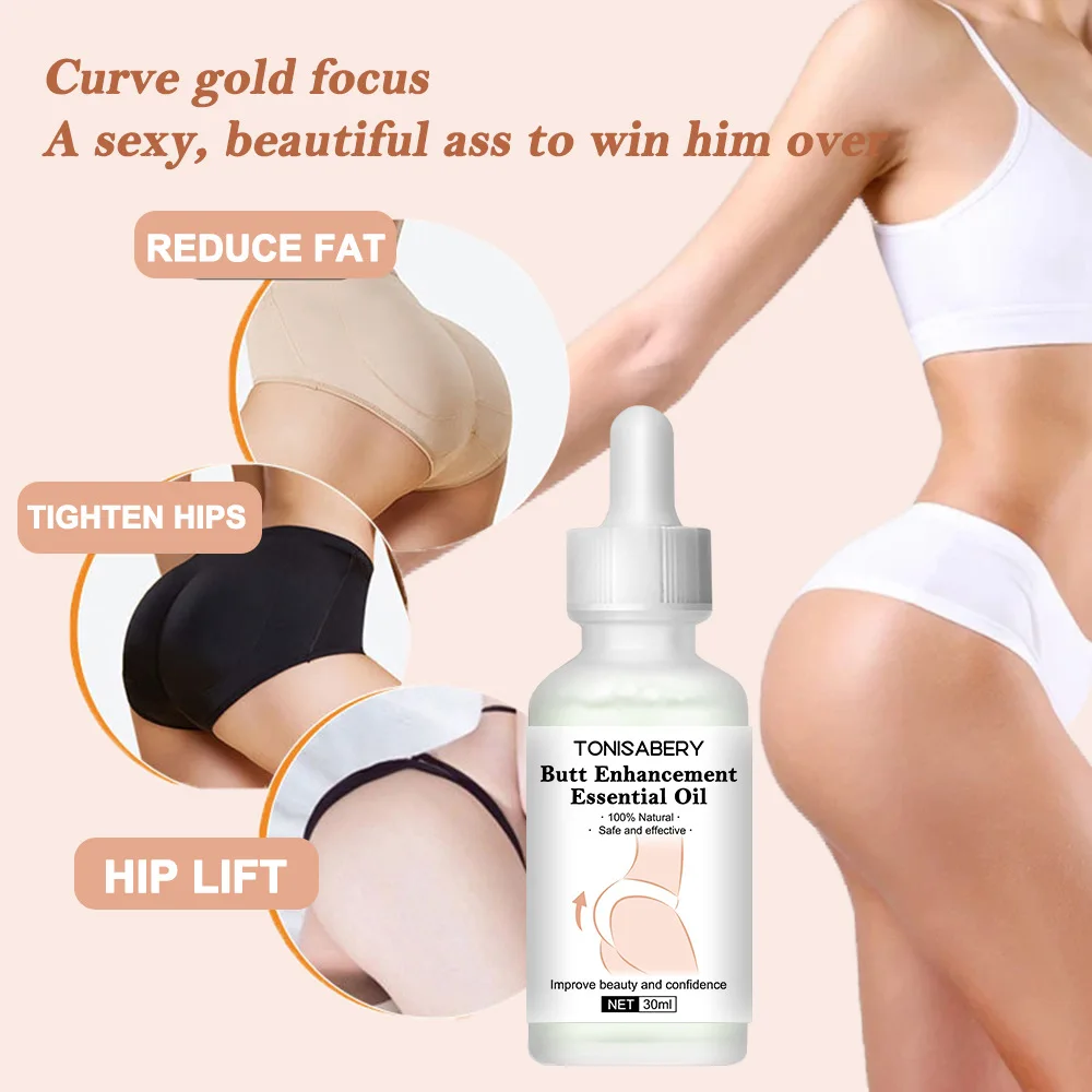 

30ml Sexy Hip Buttock Enlargement Essential Oil Effective Lifting & Firming Hip Lift Up Butt Moisturizing Elastic Butt Massage