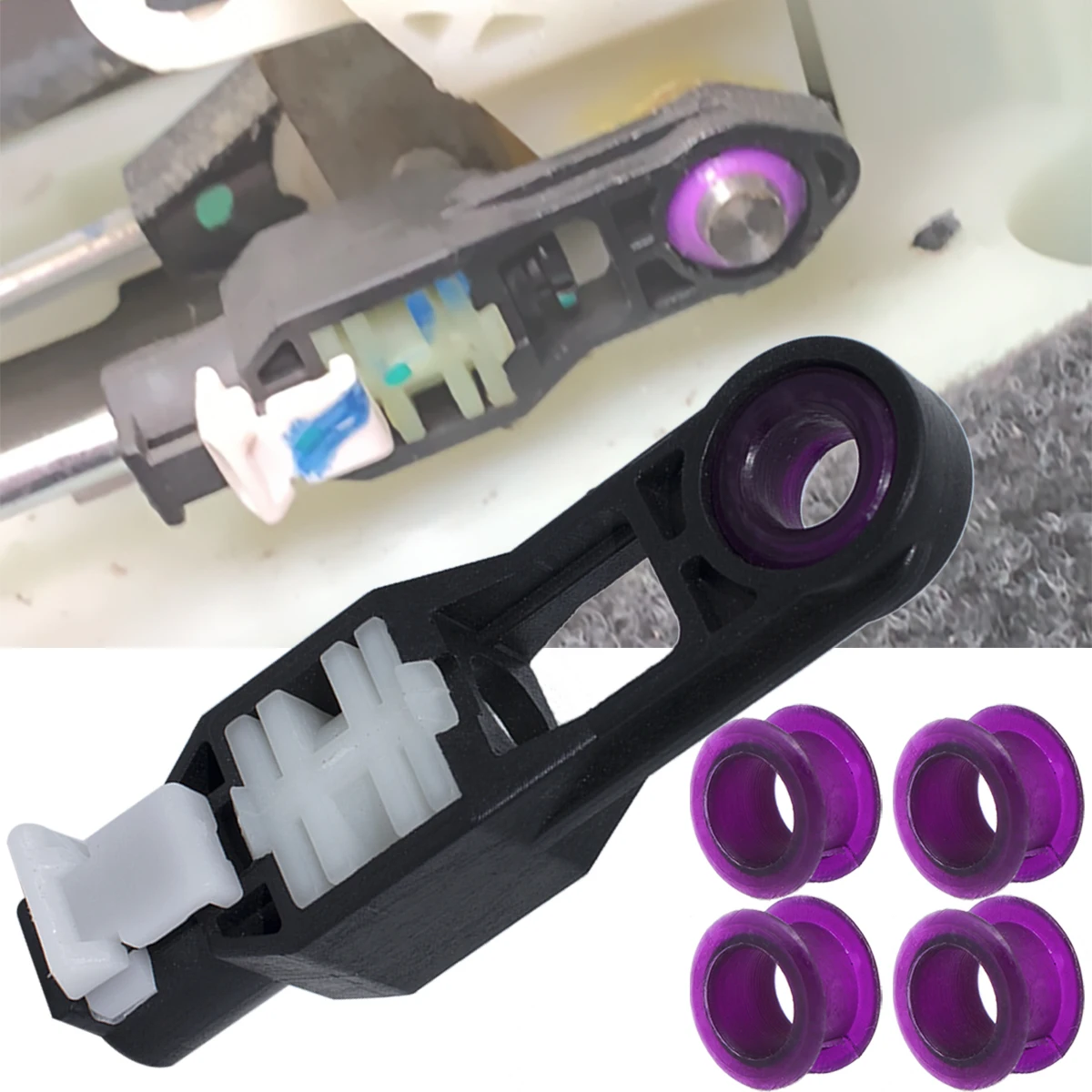 

Ремкомплект втулки троса переключения передач MT для Suzuki SX4 Swift Sport, рычаг переключения передач, концевой соединитель, адаптер, втулка выбора втулки