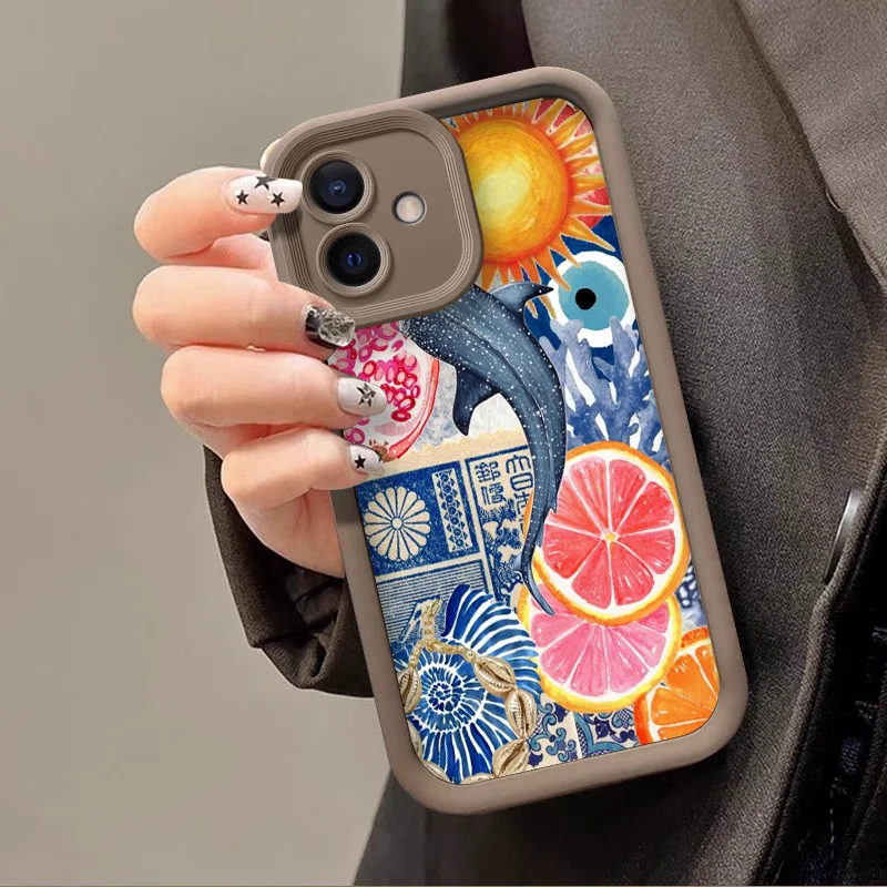 Фото Чехол для телефона Summer Seaside Scenery Wave Whale для OnePlus 11 10R Nord 2 3 CE3 CE4 CE2 Lite 5G ACE2 ACE3 4G с мягкой задней крышкой Fundas №5