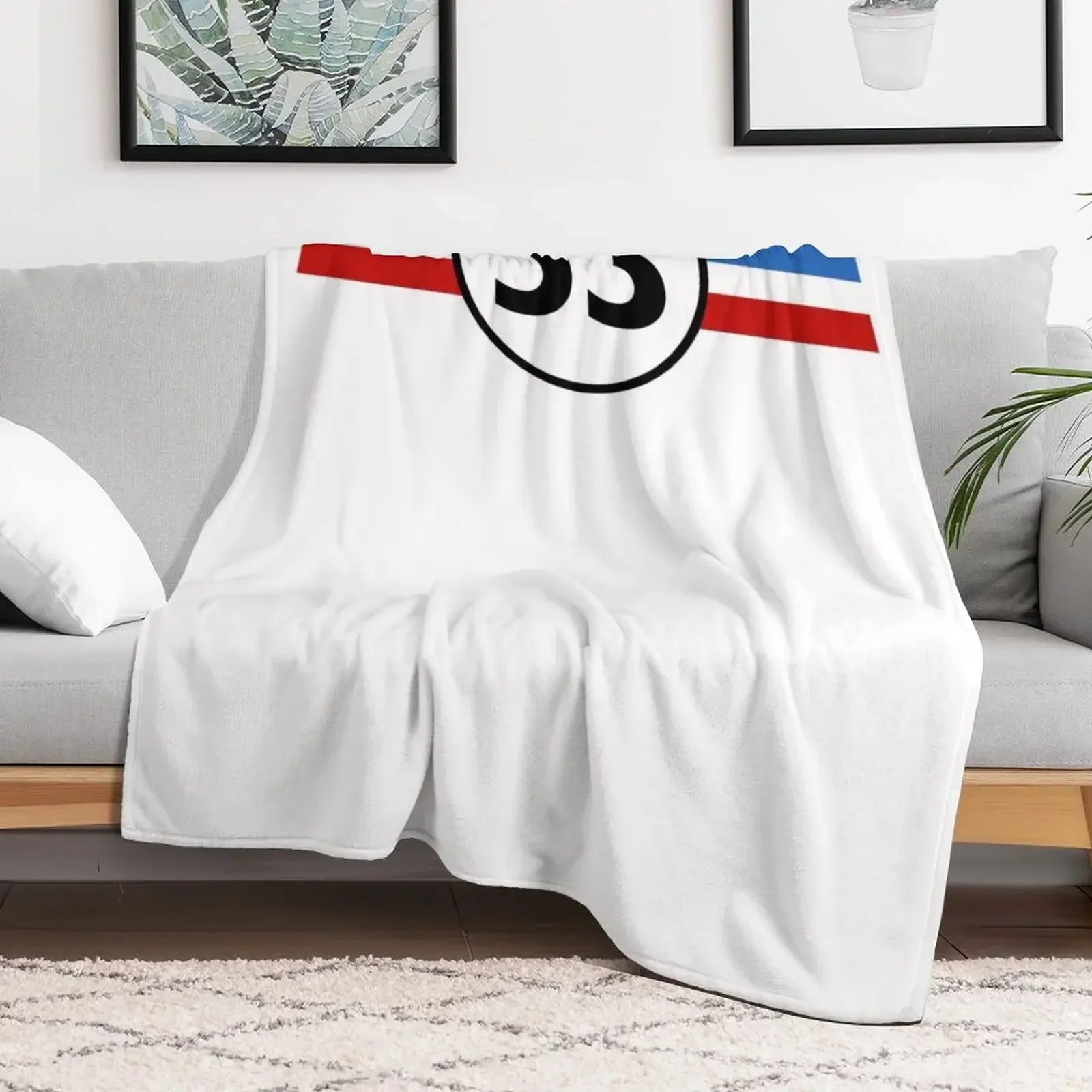 Одеяло с круглым логотипом Herbie 53 гоночного автомобиля 1963-х годов для