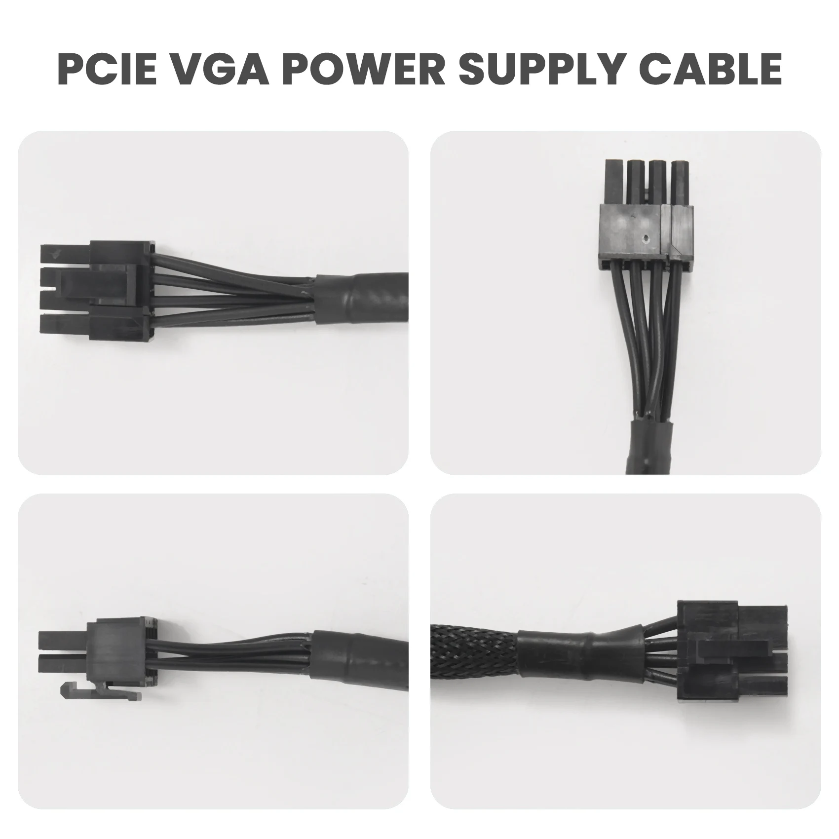 8-контактный на (6+2) кабель питания PCIE VGA Flex для EVGA Supernova 650 750 850 1000 1600 2000 G2 G3 P2 T2 GS