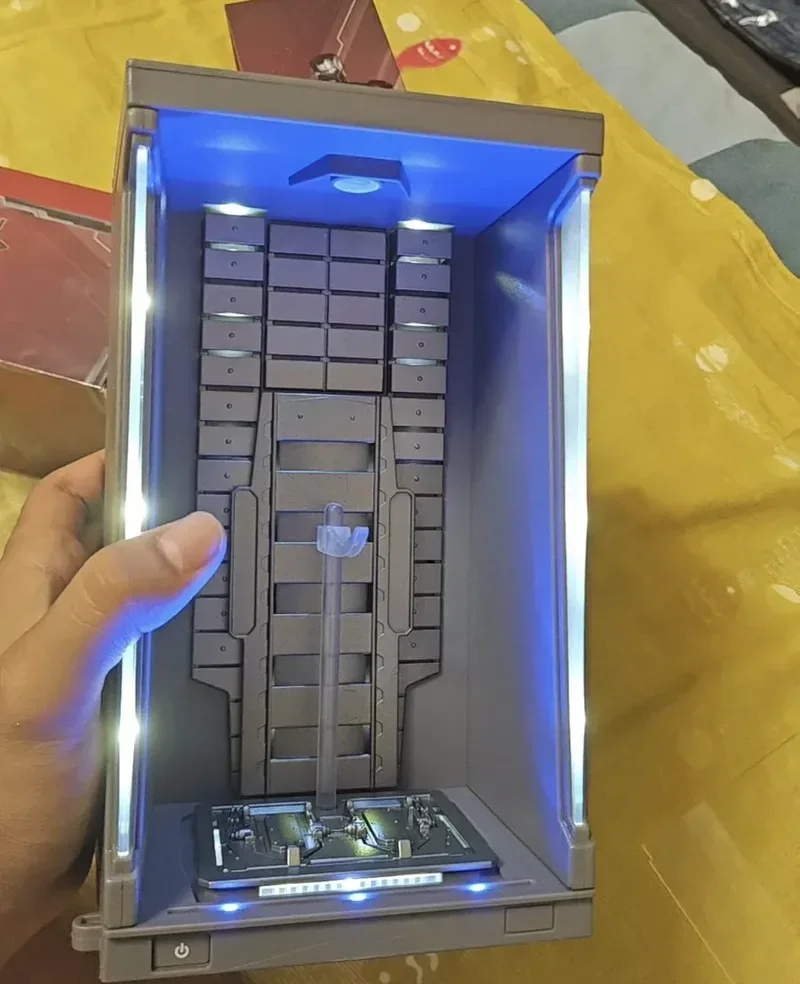 Оригинальный Marvel Железный человек дневной знак зал брони набор 1-7 фигурок