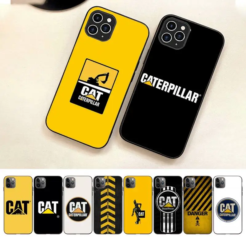

S-Caterpillar-Cat Phone Case For Iphone 7 8 Plus X Xr Xs 11 12 13 14 Se2020 Mini Pro Max Case