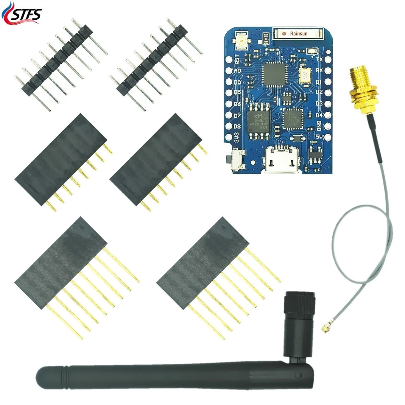 ForWEMOS D1 Mini 4M/16M байт Разъем для внешней антенны NodeMCU на базе ESP8266 ESP-8266EX CP2104 WIFI