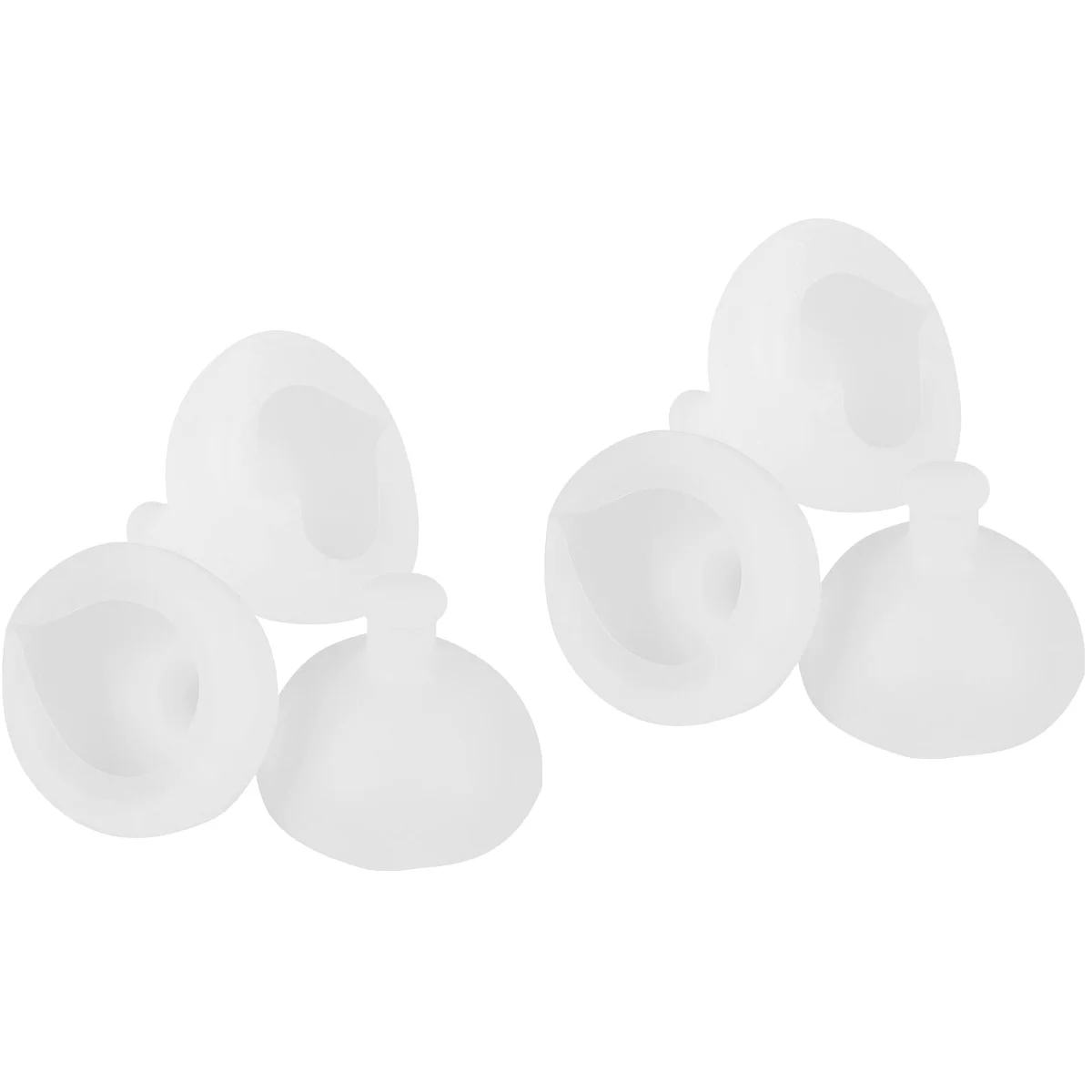 

6 pcs Infant Sputum Pressure Drum Cups Percussion Cup Phlegm Removers