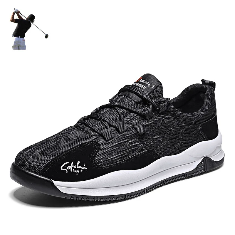 

Men Golfing Sneakers Breathable Summer Outside Men's Golf Shoes Non-slip Golf Training Shoes Sports Golf Footwears Men