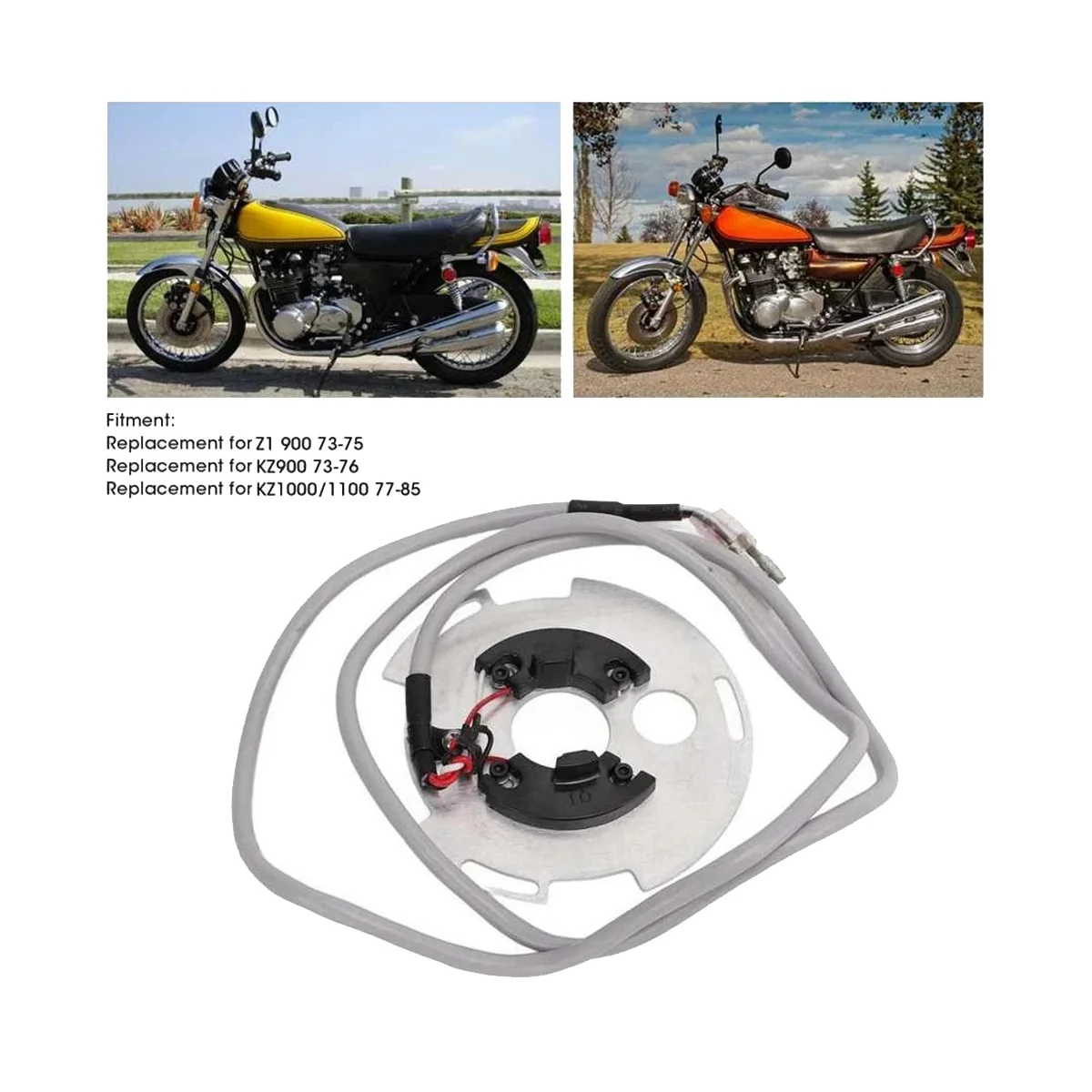 DS2-1 наборы катушек зажигания для Kawasaki KZ900 Z1 KZ1000 KZ1100 GPZ ZX900 Ninja 1975-1990 система