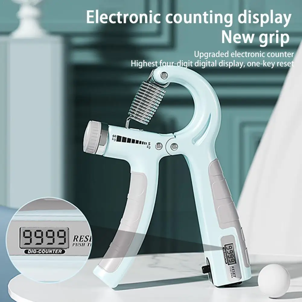 

5-60 кг, регулируемый тяжелый захват для фитнеса, фоторемень на запястье, увеличение зажима, Эспандер для силовой тренировки, кистевой палец N3K5