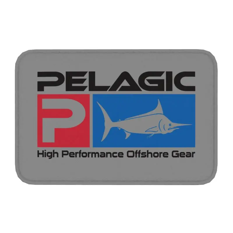 

Pelagic Fishing Front Floor Door Entrance Welcome Mat Outdoor Fisherman Fish Gift Bathroom Doormat Balcony Carpet Rug Footpad