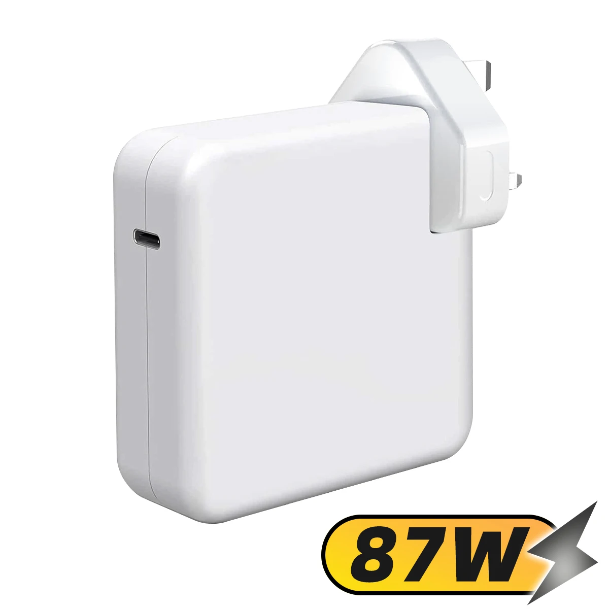 

87W USB-C Portable Laptop Power Adapter Type-C Fast Charger For Macbook 13 15-inch A1706 A1707 A1708 A1534 A1719 for iPad Pro
