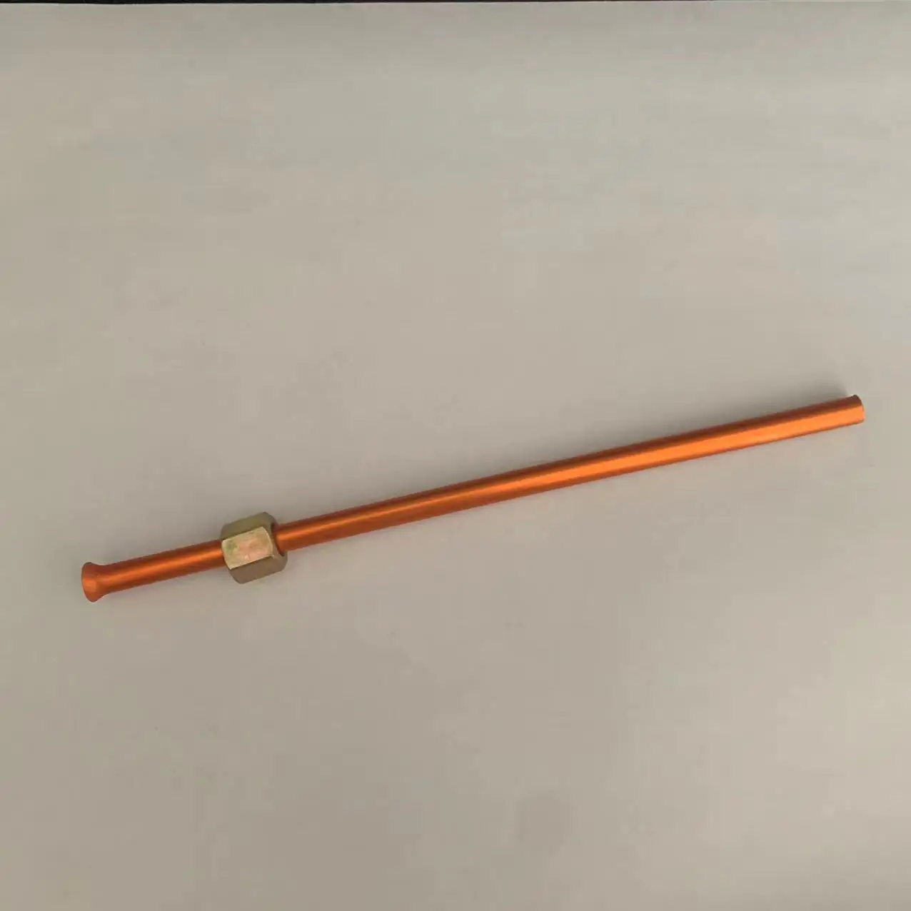 170mm length, aluminum pipe for direct drive and oil free air compressor, connecting pressure switch and one-way check valve.