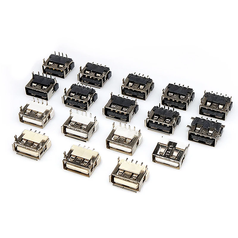 

10 шт., разъемы для гнездовой розетки 90/180 градусов