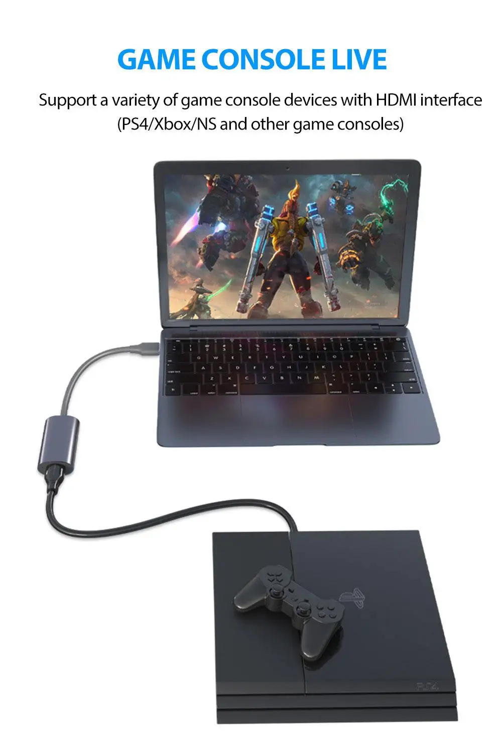 

60 FPS Карта видеозахвата USB 2,0 1080p Карта для захвата игр коробка для записи в реальном времени для прямой трансляции DVD запись
