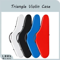 violin hard case full size 44 luxury fiberglass violin case with hygrometer violin case