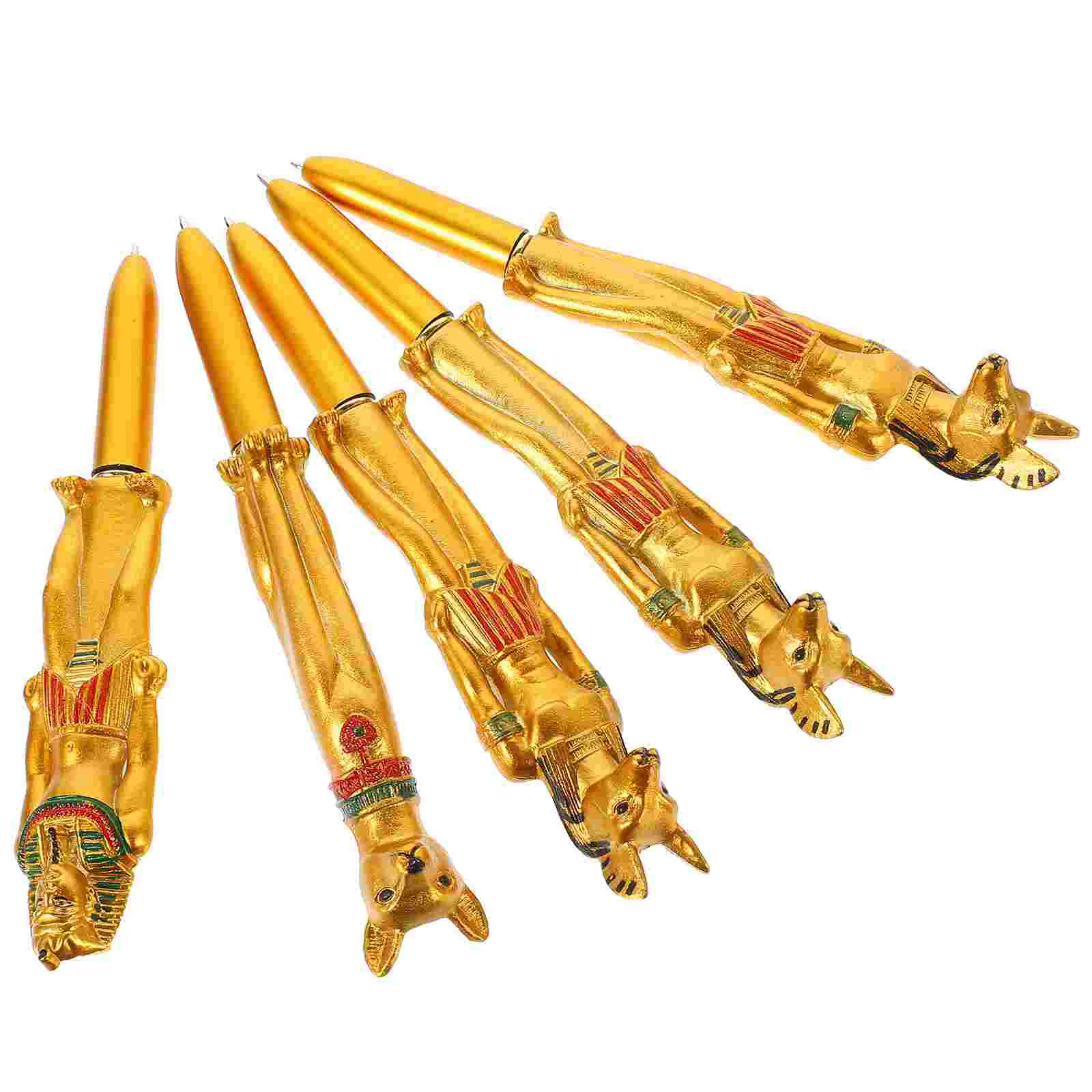 

5 Pcs Sign Ball-point Pen Stationery Supplies Statue Beautiful Office Kidcraft Playset