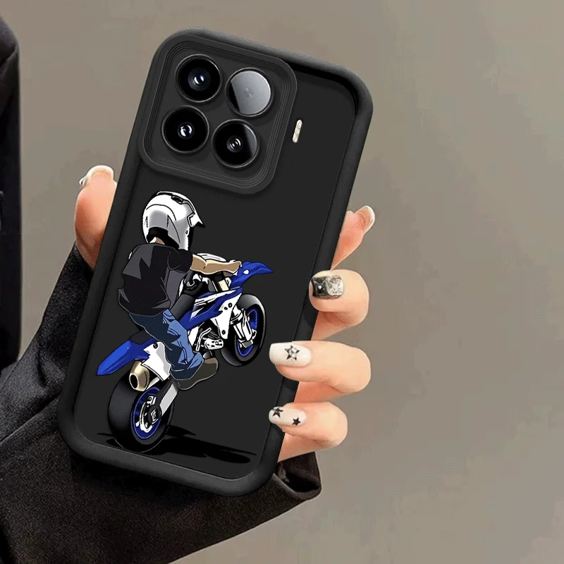 Гибкий силиконовый чехол для Xiaomi 17T 15T Pro Mi 17 15 5G, защитный чехол с ударопрочным принтом Motocyber. (art.: 3920dcd53abc6) - 3920dcd53abc6