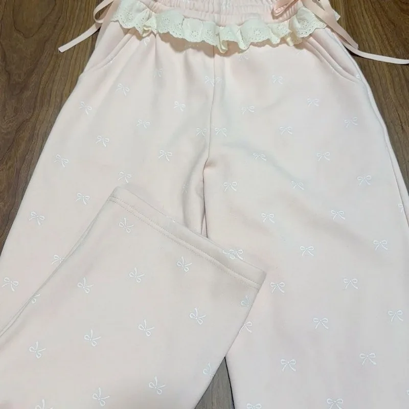 Брюки женские с бантом Kimutomo размер S - XXXL цвет в ассортименте