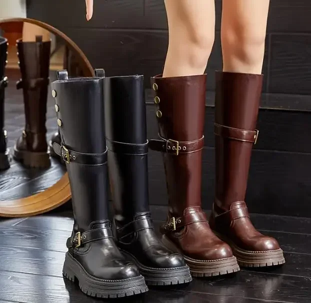 Новые женские ботинки высшего качества из микрофибры зимние кожаная обувь на