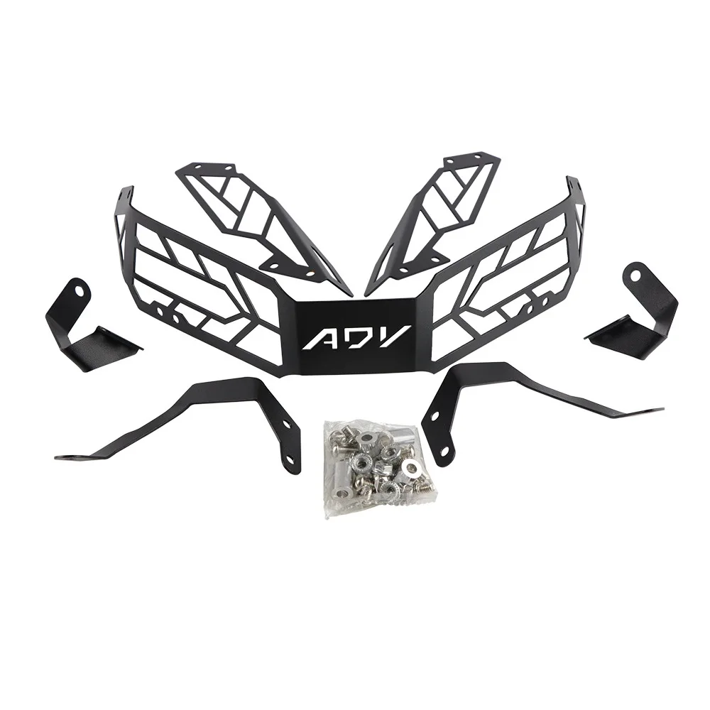 

Motorcycle Front Headlight Grille Guard Cover Protector for Honda ADV150 ADV 150 ADV-150 2019 2020