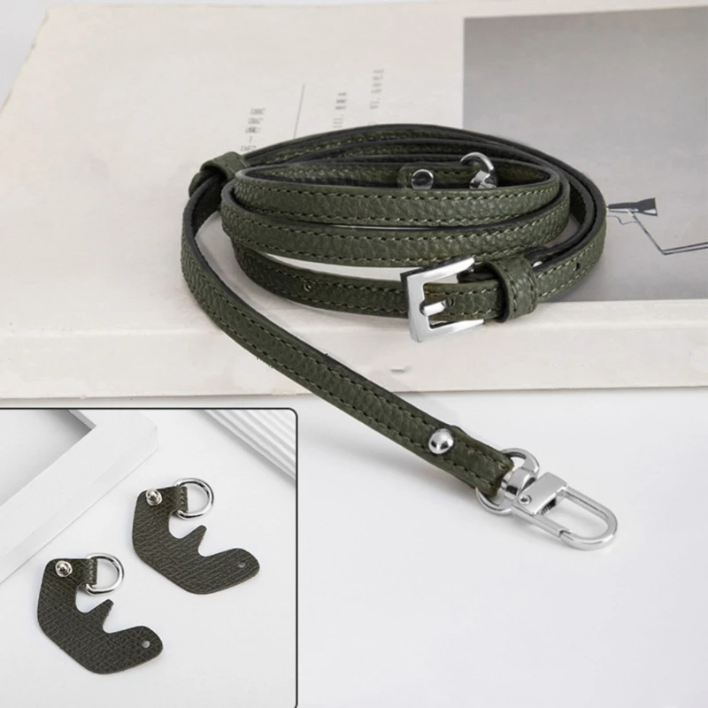 

Leather DIY Crossbody Bag Replacement Strap for Small Bag Purse Wallet