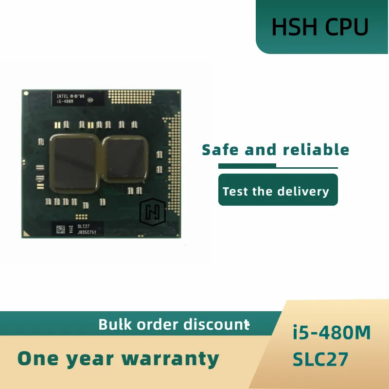 

Процессор Intel Core i5 480M 2,66G 3M 988 GT/s для сокета G1 SLC27 PGA