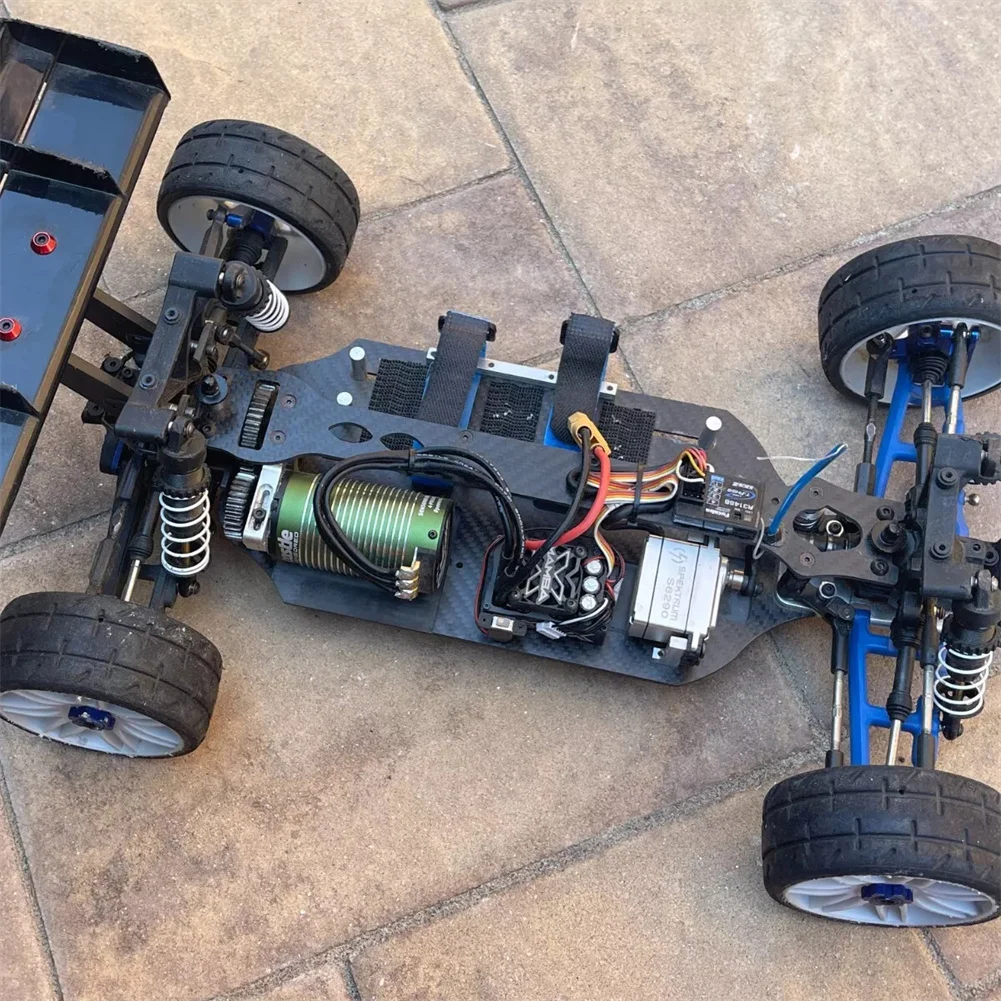 Фото Комплект шасси RC из углеродного волокна, подходящий для Traxxas Slash VXL 4x4 TRA6808 №4