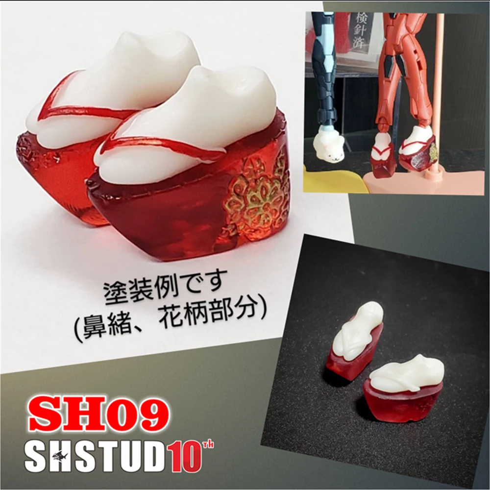 

SH SH09 1/12 Machine Girl Goddess Device Thick Bottom Clogs GK Resin Shoe Accessories