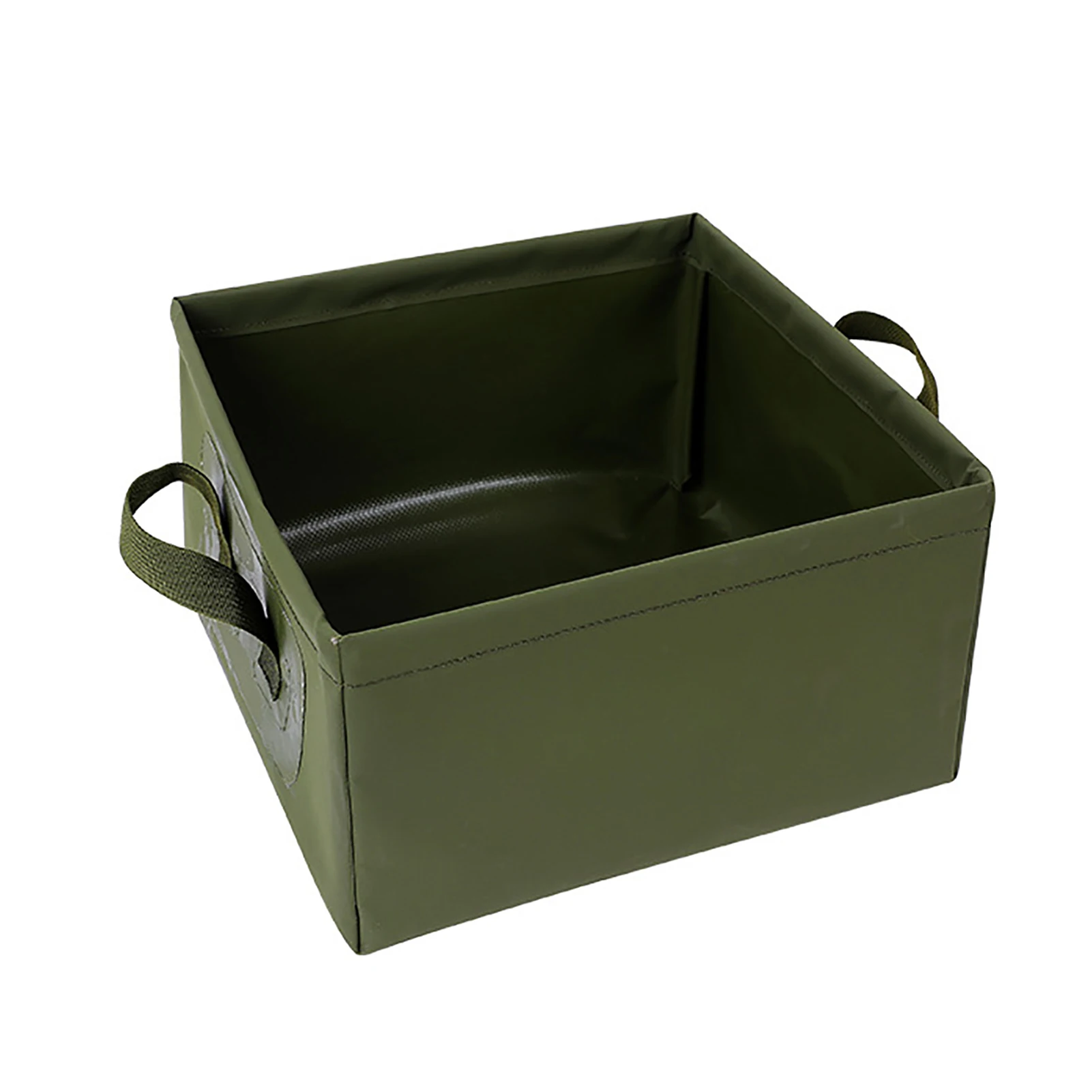 

Foldable Water Basin Creative Portable Square Collapsible Bucket 3.4 Gallon（13L） Multifunction Folding Square Water Basin