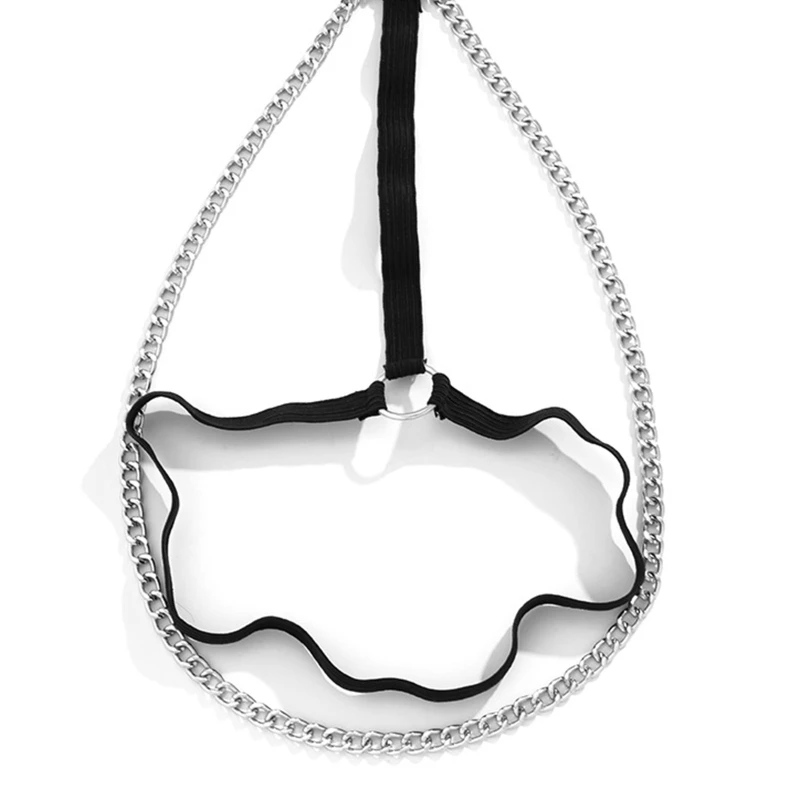Multi Layer Tassel Thigh Chain Anti-slip Belt Chain Harness Summer Beach Nightclub Leg Accessories for Women and Girls 4 Multi Layer Tassel Thigh Chain Anti-slip Belt Chain Harness Summer Beach Nightclub Leg Accessories for Women and Girls 4
