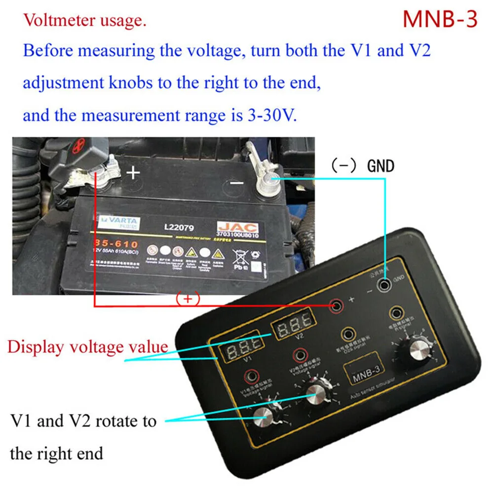 

Hall Sensor Signal Generator 1set ABS + Electronic Components Car Accessories Crankshaft Position Portable Repair Tool