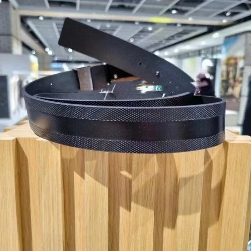 2023 Men's/Women's Belt Golf Belt Korean Brand Leather High-Grade Outdoor Sports Fashion Casual Belt 115cm