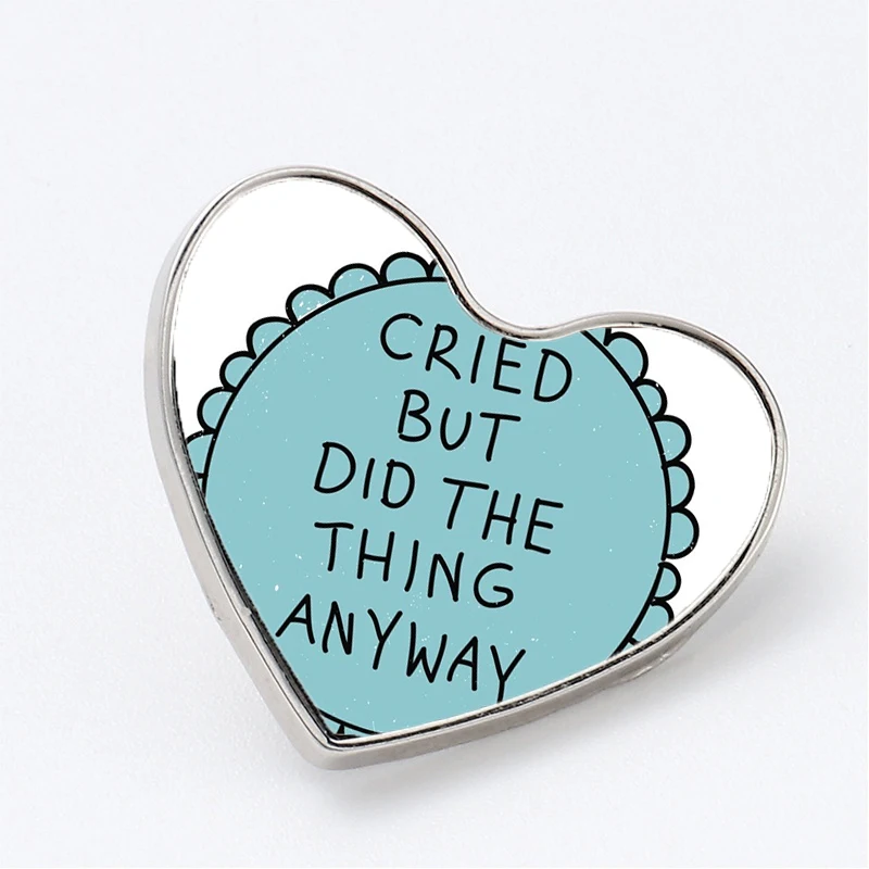 

Делали это в любом случае, Qpz броши, булавка, ювелирный аксессуар, индивидуальная брошь, модные значки на лацкан