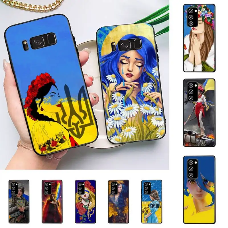 

Ukraine girl Phone Case For Samsung Galaxy J4 plus J6 J5 J72016 J7prime cover for J7Core J6plus