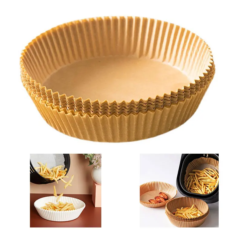 Одноразовая фритюрница пергаментная бумага для выпечки маслостойкий коврик с