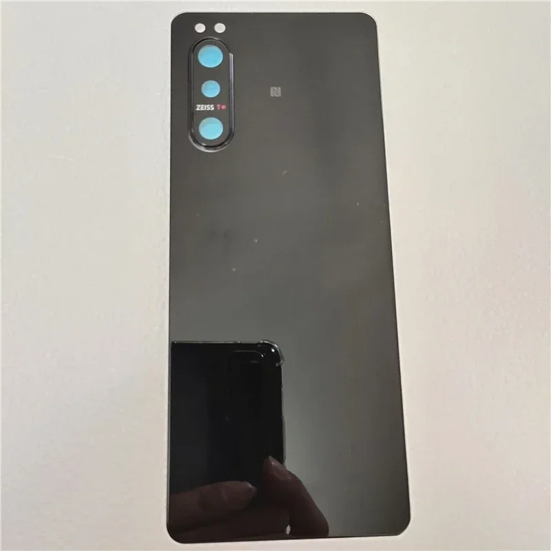 Стеклянная крышка для Sony Xperia 5 II SO-52A XQ-AS52 XQ-AS62 5ii задняя батарейного отсека корпуса