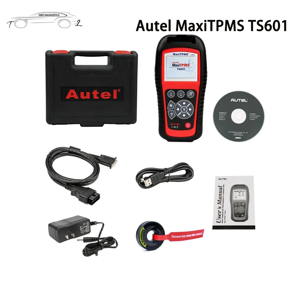 

AUTEL MaxiTPMS TS601 TPMS OBD2 автомобильный диагностический сканер автомобильный активатор датчик программирования инструмент активный тест автомоби...