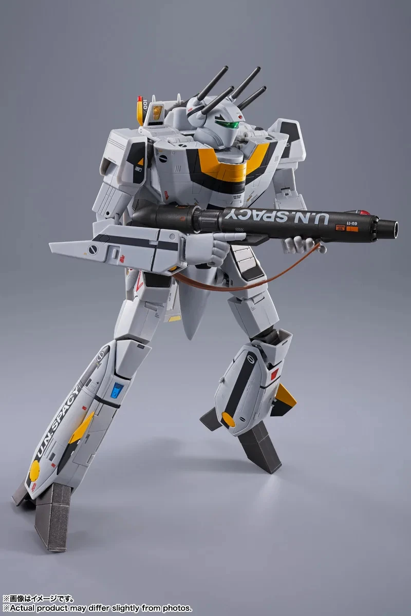 Фото Оригинальная фигурка Bandai Dx Chogoki Super Dimension Fortress Macross Vf 1S Valkyrie Roy Focker №1